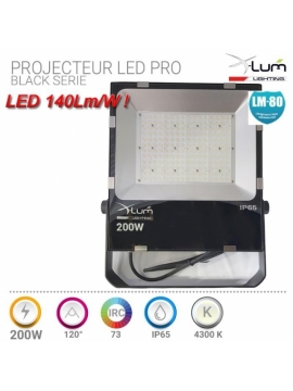Projecteur LED 180-270Vac 6000k 80Ra IP65 200w