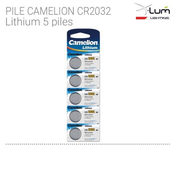 Pile CR2025 / 5003LC Camelion Bouton Lithium 3V - Bestpiles